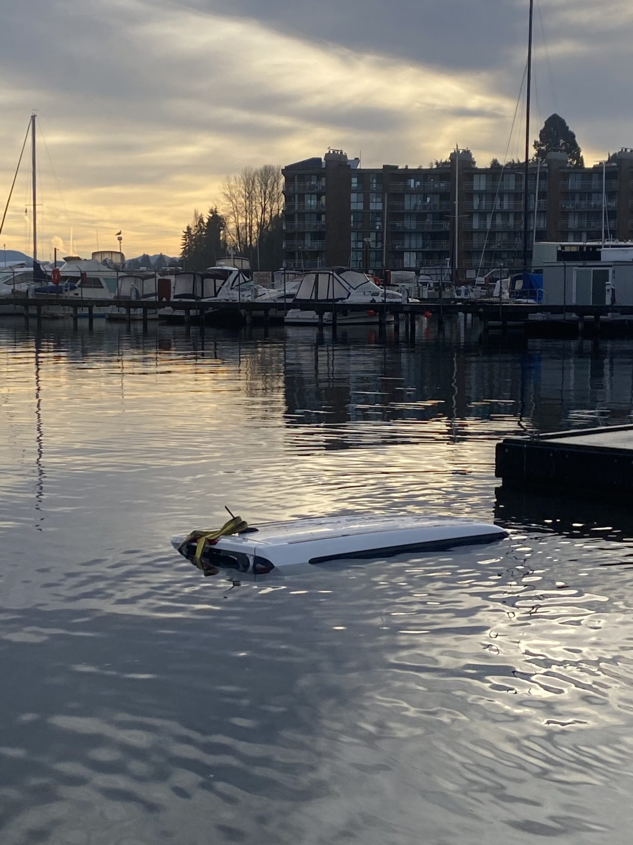 Vehicle Submerged In Water Near Seward Park Spd Blotter