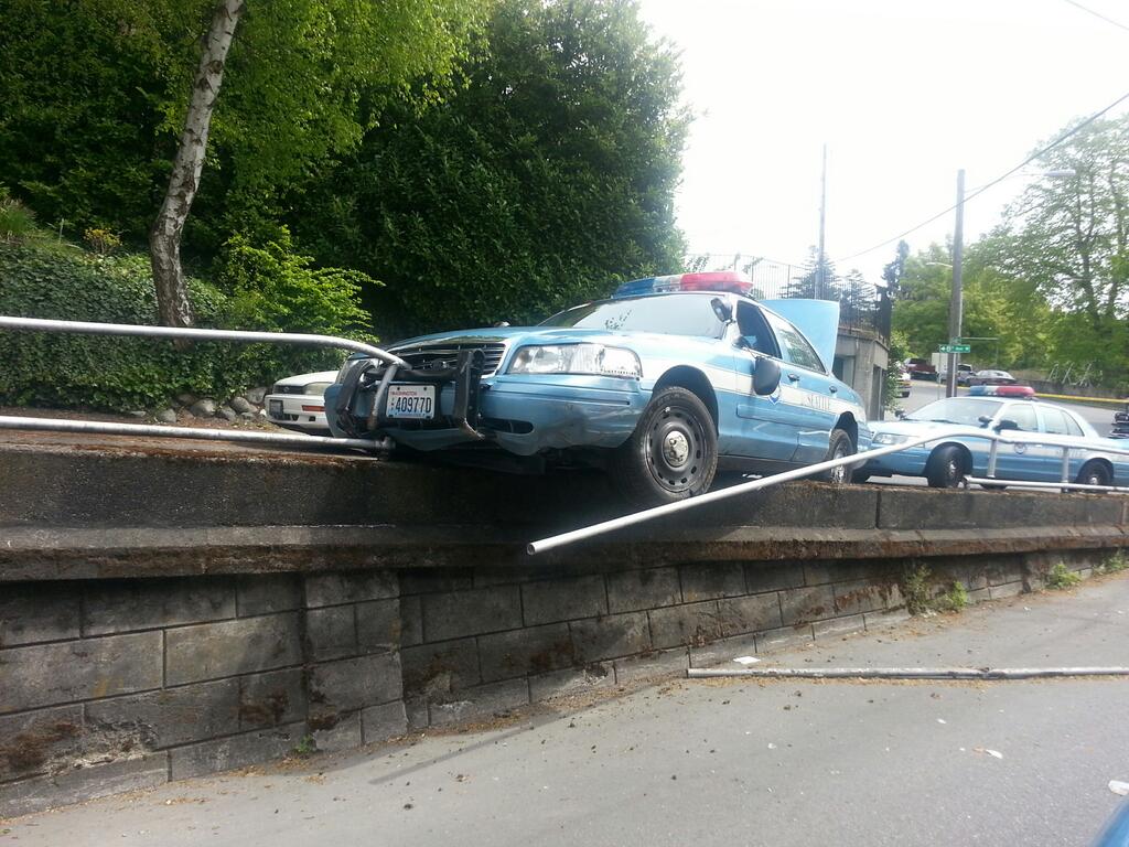 Man Leads Police On Chase In Stolen Patrol Car After Attacking Bus ...