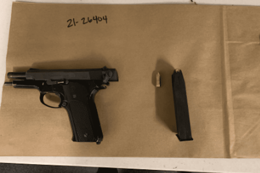 Officers Recover Handgun, Arrest Convicted Felon After Finding Stolen ...