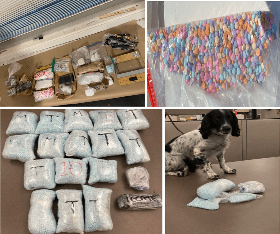 DEA recovers tons of Fentanyl Pills, Cash, and Other Narcotics 