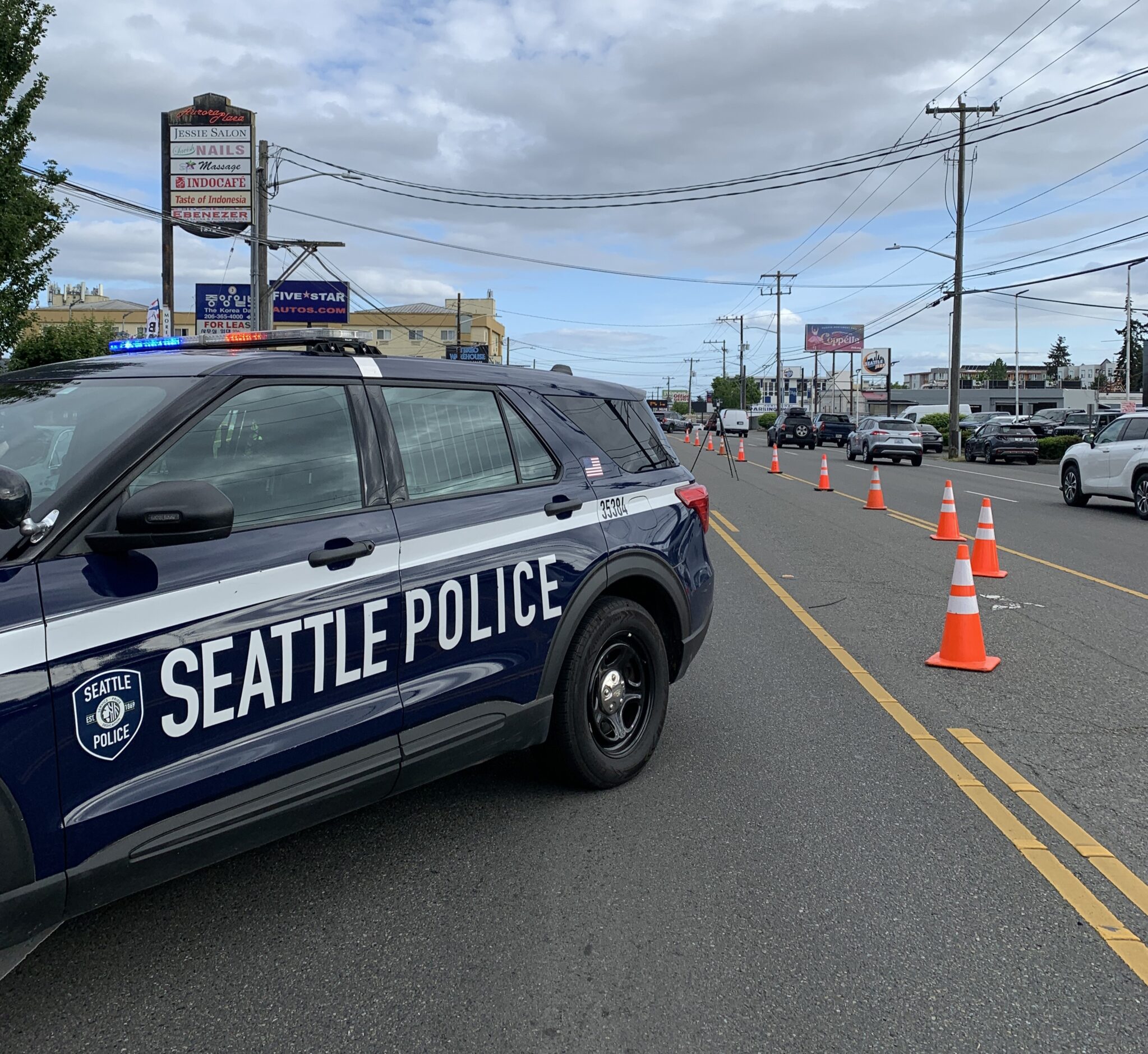 Detectives Investigating Fatality Collision in North Seattle SPD Blotter