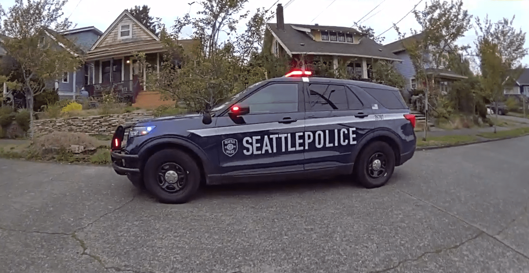 Seattle Police Vehicle