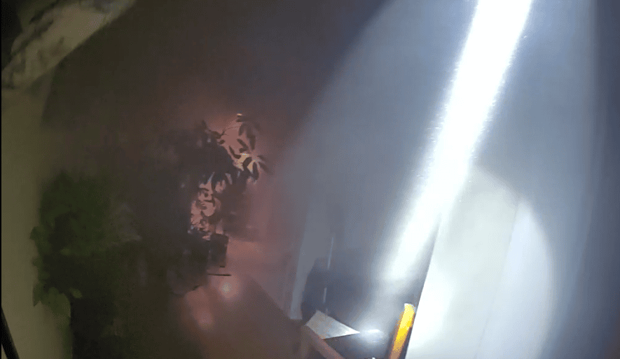 smoke filled apartment